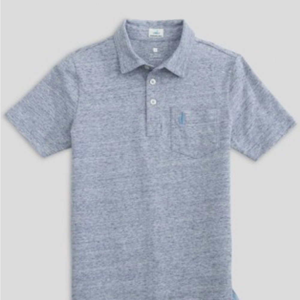 johnnie-O Blue Polo Shirt Classic Design